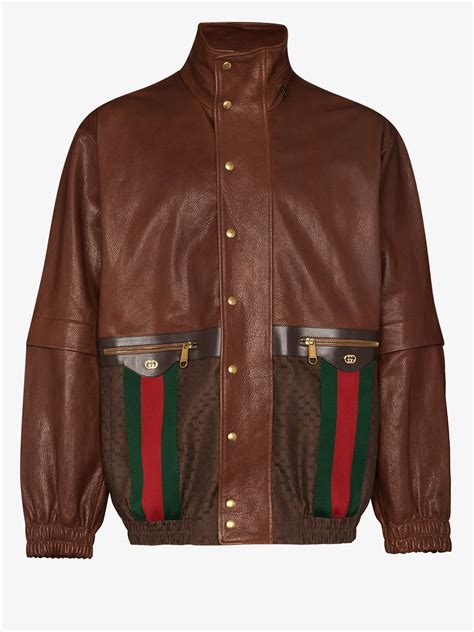 gucci outerwear men's|Gucci embellished jacket.